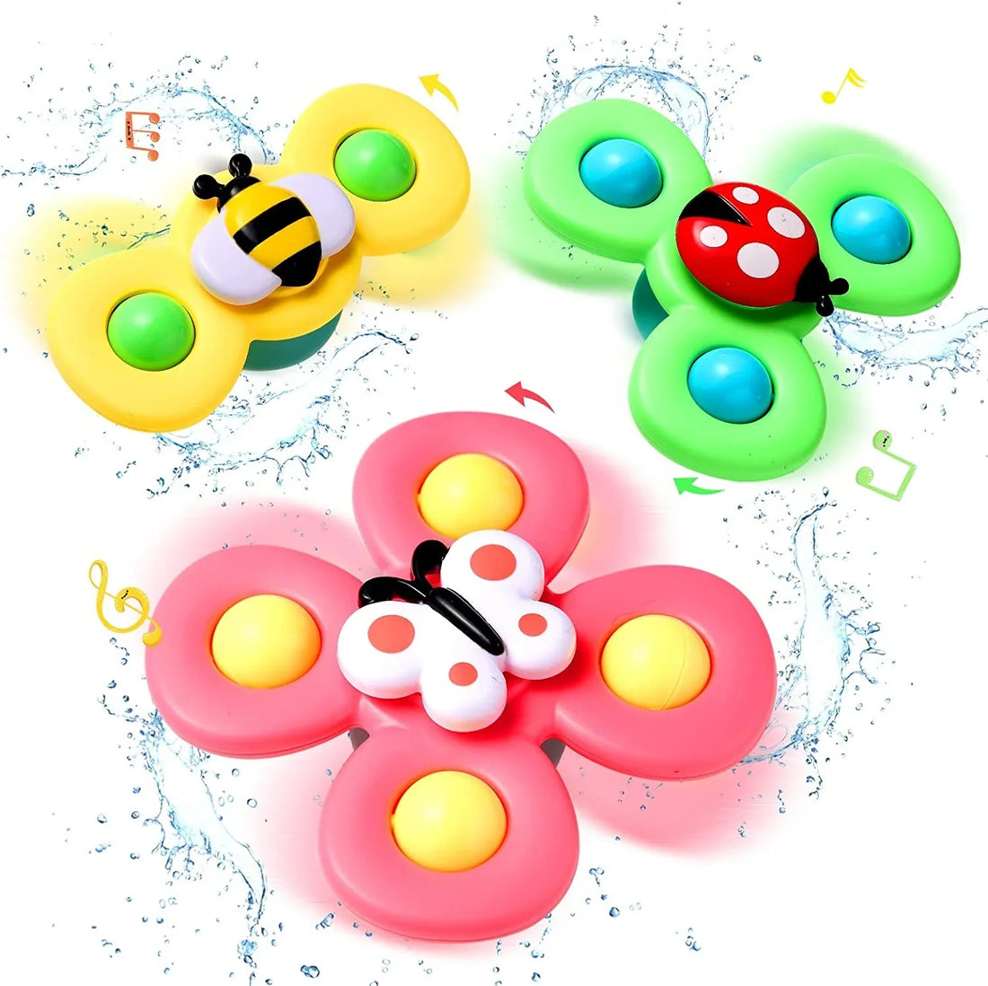 Interaktives Bad Spinner Spielzeug, Mach die Badezeit Spaßig - Spinning Bad Spielzeug